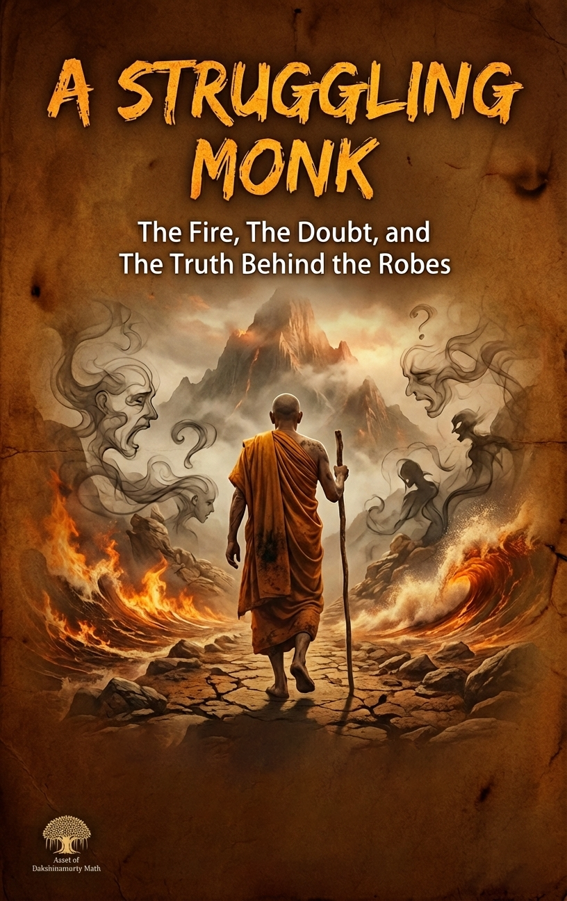 A STRUGGLING MONK<br>